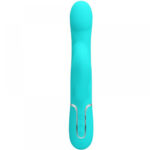Falin Rabbit Vibrator Pearls - Turquoise - Image 4