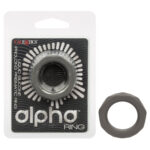 Alpha Liquid Silicone Prolong Prismatic Ring - Gray - Image 8