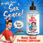 Naughty Jane's Sex Sauce Natural Lubricant 8oz - Image 4