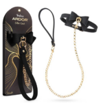 Temptasia Ardor - Collar and Leash​ - Black With Bow