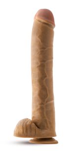 Dr. Skin - Dr. Michael - 14 Inch Dildo With Balls Tan - Image 3