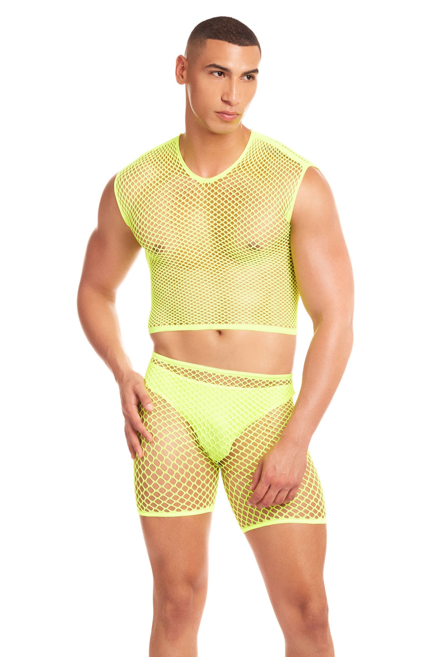 N8xYORxy94jixy0K80Mmh1wJ4C1BuGoM Net-Bula 3pc Set - Large/xl - Yellow - Image 1