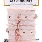 Peaches ‘N Creame Fur Handcuffs - Pink