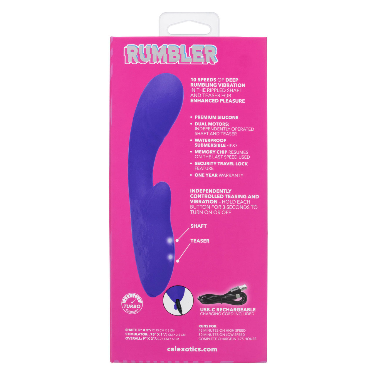 NyzRLXO1 Rumbler Rumble “G” - Purple - Image 1