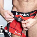 Hunker Comfy-Pouch Slider-Strap Jock Red Hot Medium - Image 5