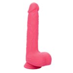 Rechargeable Rumbling and Thrusting Silicone Studs - Pink - Image 5