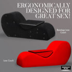 Bondage Love Couch - Black - Image 12