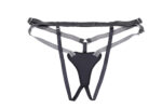 Aurora High Waisted Strap on - Black - Image 7