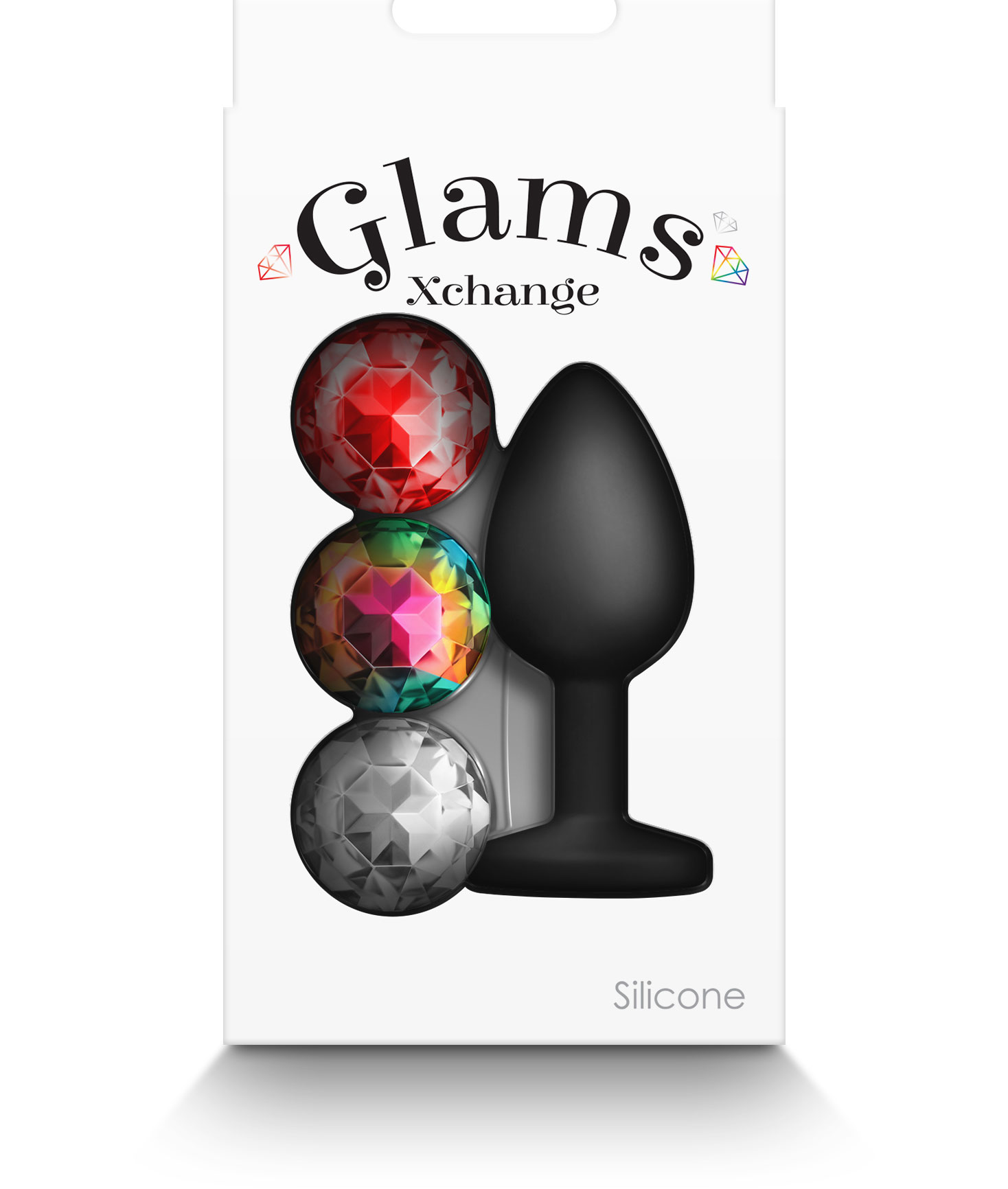 OTAasx7ikKIlx4e9x6tLIV3DjC9jWc7e Glams Xchange Round - Small - Black - Image 1