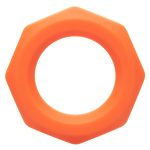 Alpha Liquid Silicone Sexagon Ring - Orange - Image 3