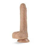 Dr. Skin Silicone - Dr. Grey - 7.0" Thrusting Dildo - Vanilla (7.5" While Thrusting) - Image 6