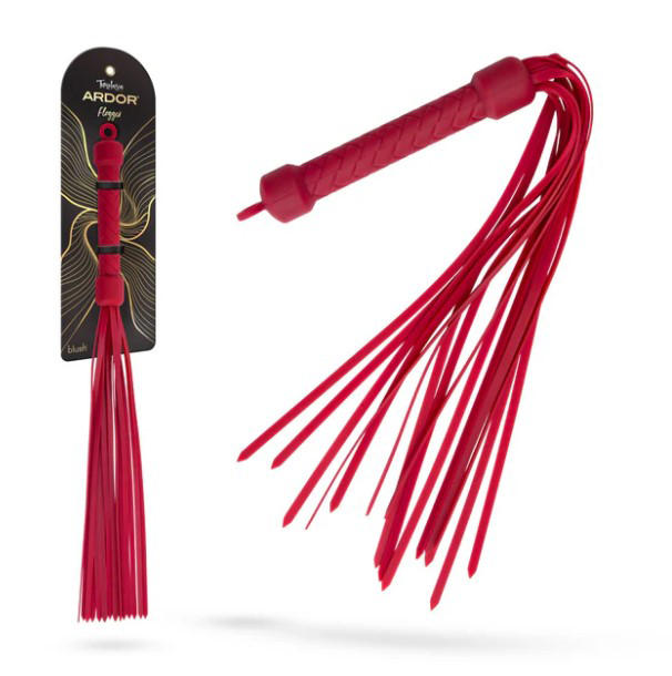 Oppv65hI Temptasia Ardor - Flogger - Red - Image 1
