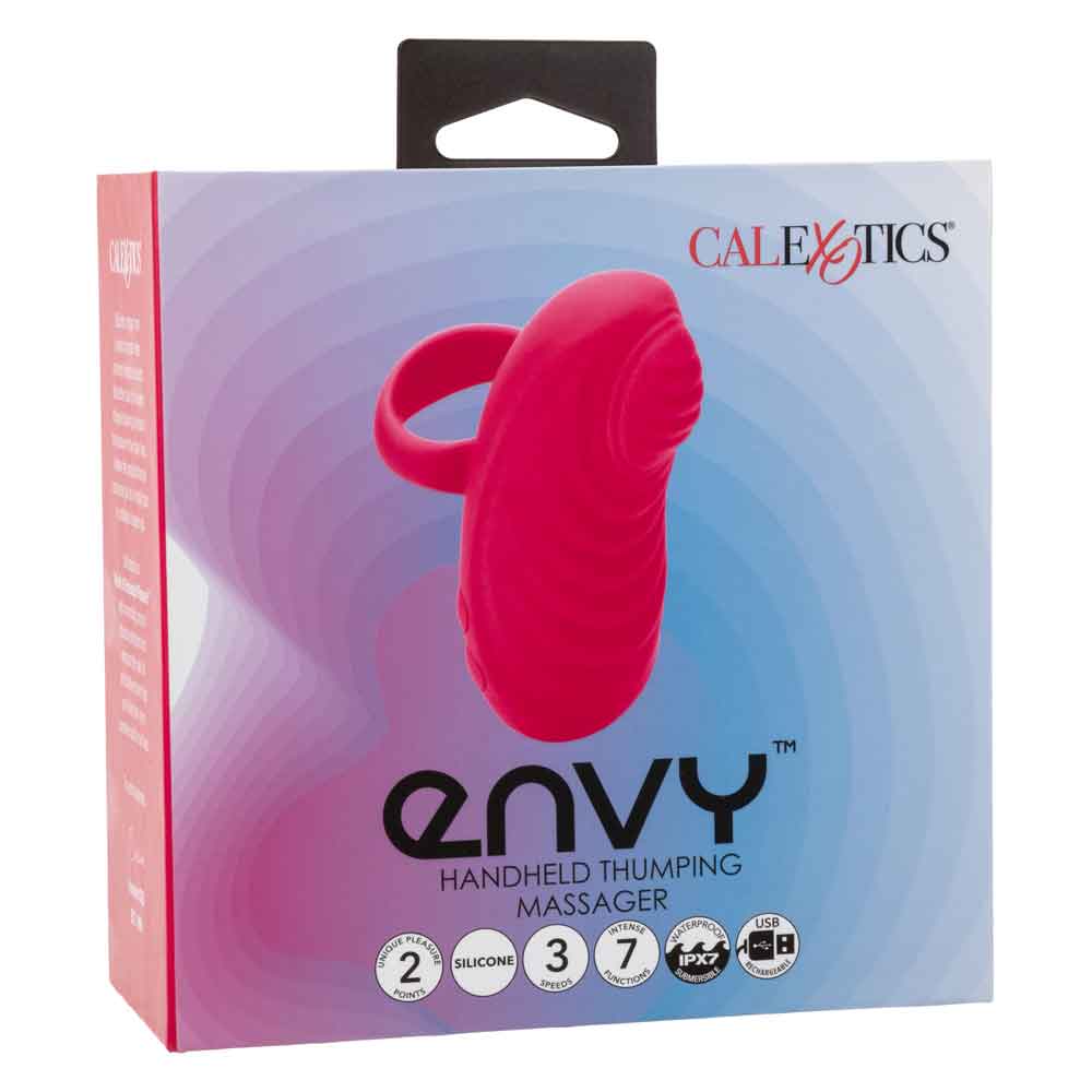 Or4BMRgfORkniw5JcqYoLmx2H8diNI2O Envy Handheld Thumping Massager - Pink - Image 1