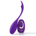 Syrene Remote Control Luxury USB Rechargeable Bullet Vibrator - Purple - Image 3