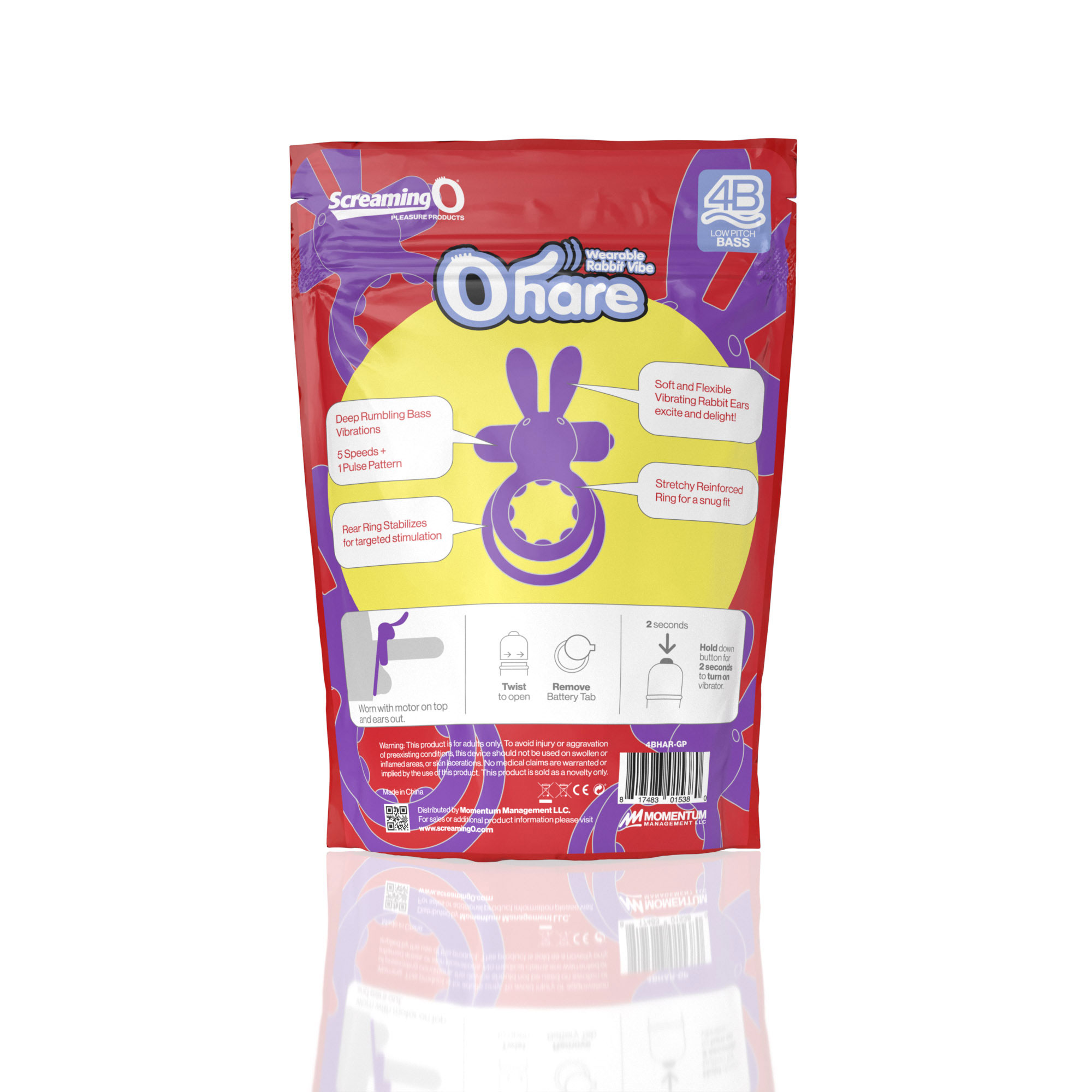 P6cT9P1GZfZ7HvUUYvhMdANIMSQsB733 Screaming O 4b - Ohare Wearable Rabbit Vibe - Grape - Image 1