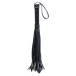 Nocturnal Collection Heart Throb Flogger - Black - Image 3