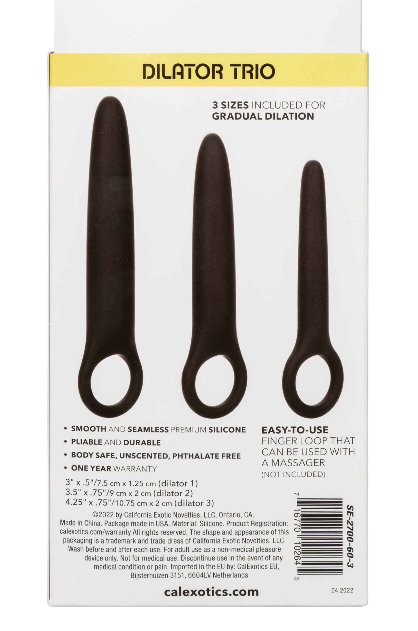 PQeaDmIzqouF8Ki84ZmRxGrSfuolvSGg Boundless Dilator Trio - Black - Image 1
