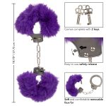 Ultra Fluffy Furry Cuffs - Purple - Image 7