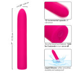 Rechargeable Classic Chic Standard Vibrator - Pink - Image 2