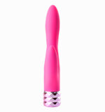 Victoria Crystal Gem Dual Vibrator - Pink - Image 3