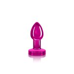 Vibrating Pink Metal Remote Plug - Small - Image 9