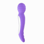 Zoe Twisty Dual Vibrating Pleasure Wand - Purple - Image 4