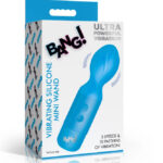 18x Vibrating Silicone Mini Wand - Blue