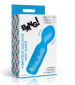 18x Vibrating Silicone Mini Wand - Blue