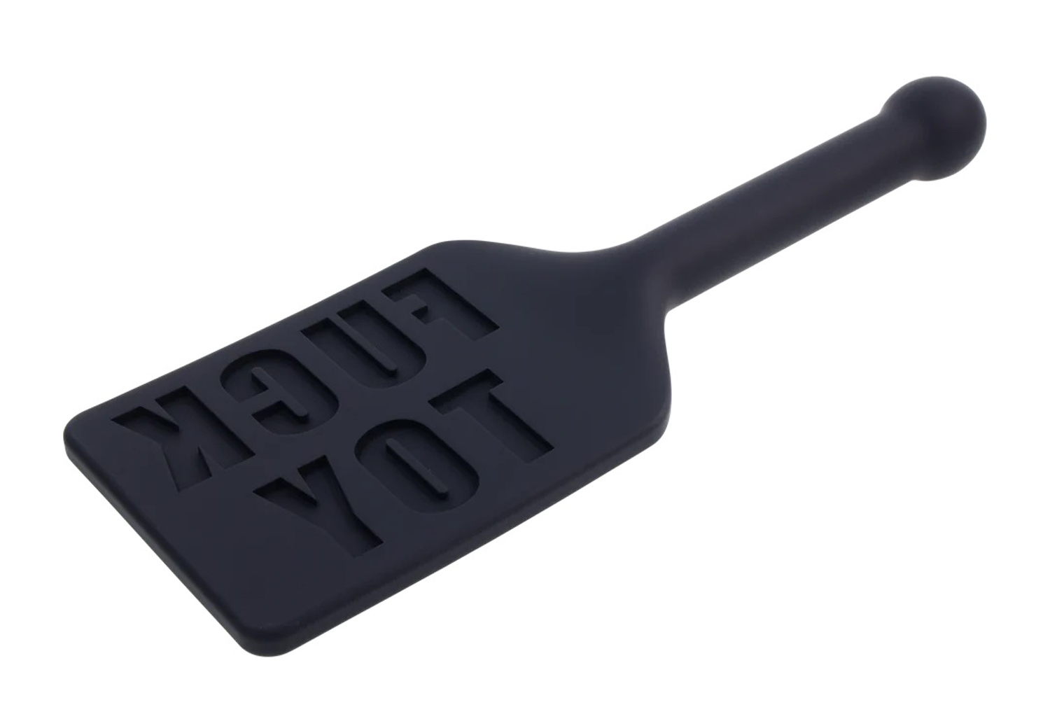 Pvl1CSWMX3637C86mpy308wgdWd6vrFa Edge Fuck Toy Silicone Paddle - Black - Image 1