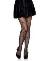 Celestial Net Tights - One Size - Black - Image 5