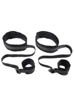 Thigh and Wrist Cuffs - Black - Image 4