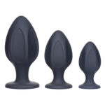 Triple Juicers Silicone Anal Trainer Set - Black - Image 2
