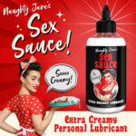 Naughty Jane's Sex Sauce Extra Creamy Lubricant 8 Oz - Image 3