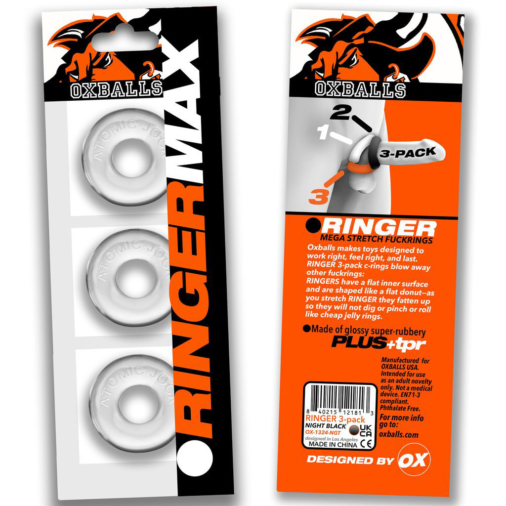 QTj1eyHvyP9fWuYGS2CYKvvAjNhIC8YY Ringer Max 3-Pack - Clear - Image 1