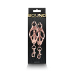 Bound - Nipple Clamps - C3 - Rose Gold
