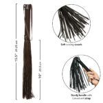 Nocturnal Collection Flogger - Black - Image 6