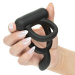 Closer Intimate Rechargeable Ring Caress - Black - Image 6