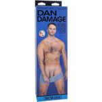 Signature Cocks Dan Damage 10" Cock With Removable Vac-U-Lock Suction Cup - Vanilla - Image 4