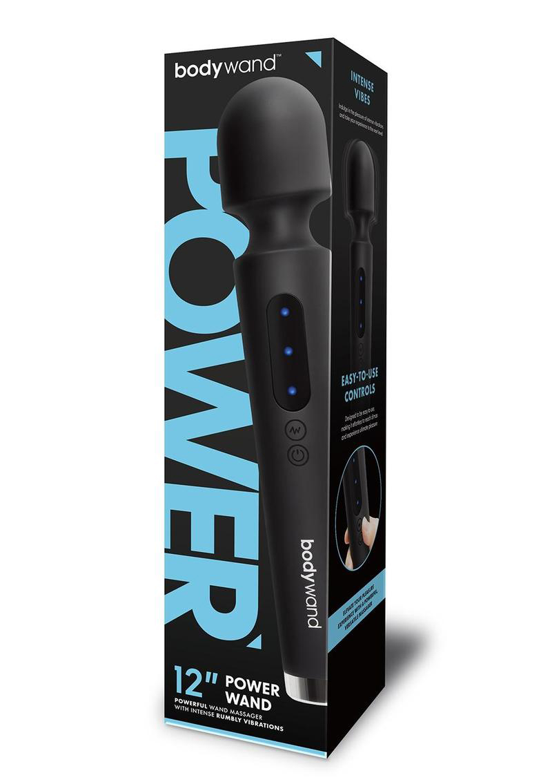 R5s11pNxcyx8G0CfxAlh3V3mkYYEGBnm Bodywand 12 Inch Power Wand - Black - Image 1