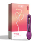 Terri - App Controlled Tapping Rabbit Vibrator - Purple - Image 5