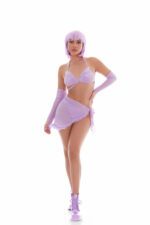 Feeling Fuzzy 5pc Set - Small/medium Lilac - Image 2