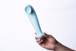 Destiny 15-Function Rechargeable Vibrating - Suction Wand - Blue - Image 7