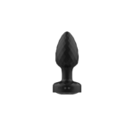 Twila Twirling Smoke Gem Light Up Vibrating Plug With Blk Heart Remote - Image 12
