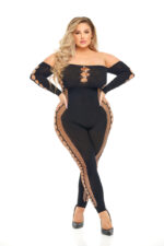 Bodystocking - Queen Size - Black - Image 2