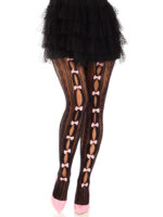 Sweetheart Stripedtights - Os - Black - Image 4