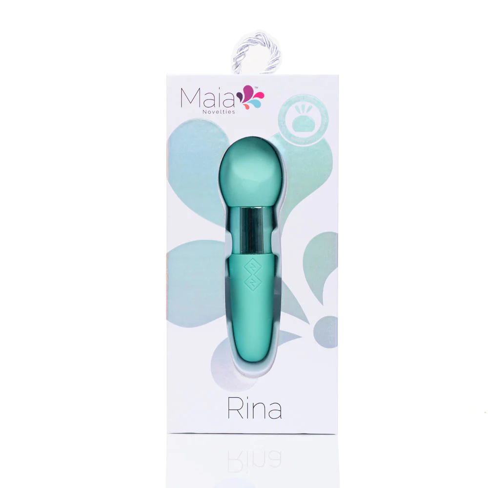 RoNBgdhMvvawYUMBRg6jqBSUE5lxHDMN Rina Rechargeable Dual Motor Silicone 15- Function Vibrator - Green - Image 1