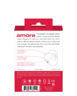 Amore Rechargeable Pleasure Vibe - Red - Image 2