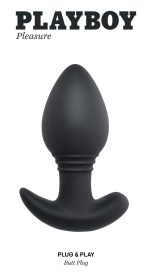 Playboy Pleasure - Plug and Play - Butt Plug - Black - Image 2