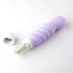 Chloe Silicone Twissty Mini Vibe - Purple - Image 2