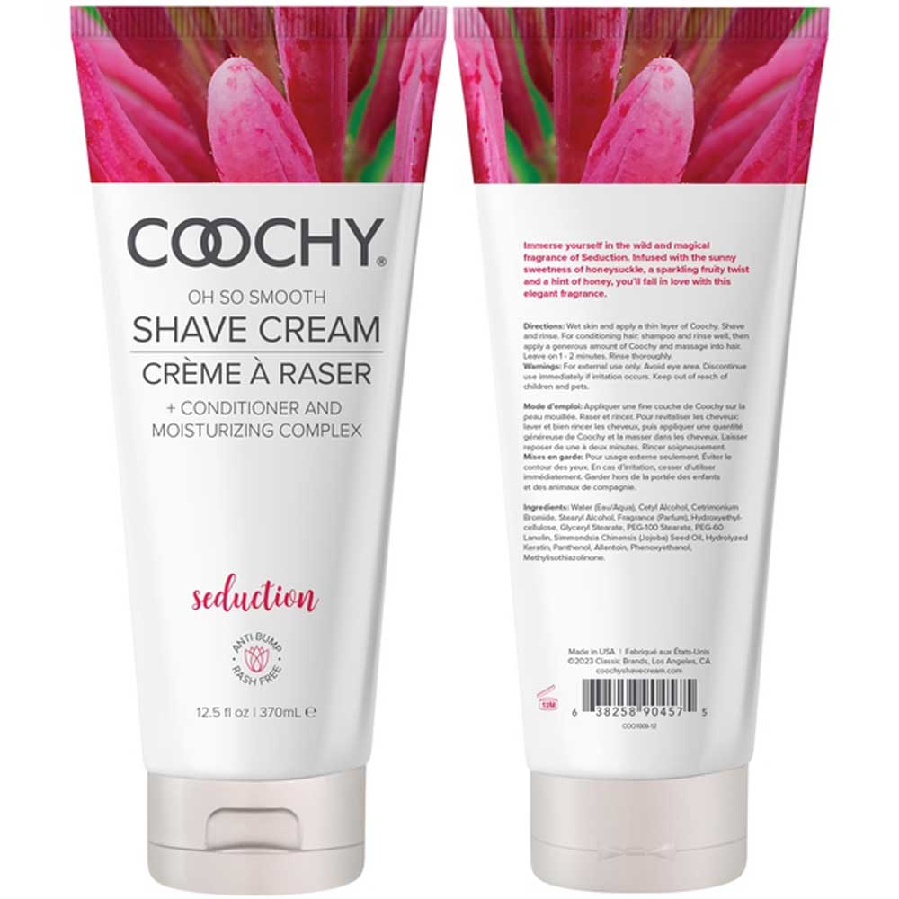 SRsHVIr7Ts3fvx4NTnkbY42ghukGukxr Coochy Oh So Smooth Shave Cream - Seduction - 12.5 Oz - Image 1